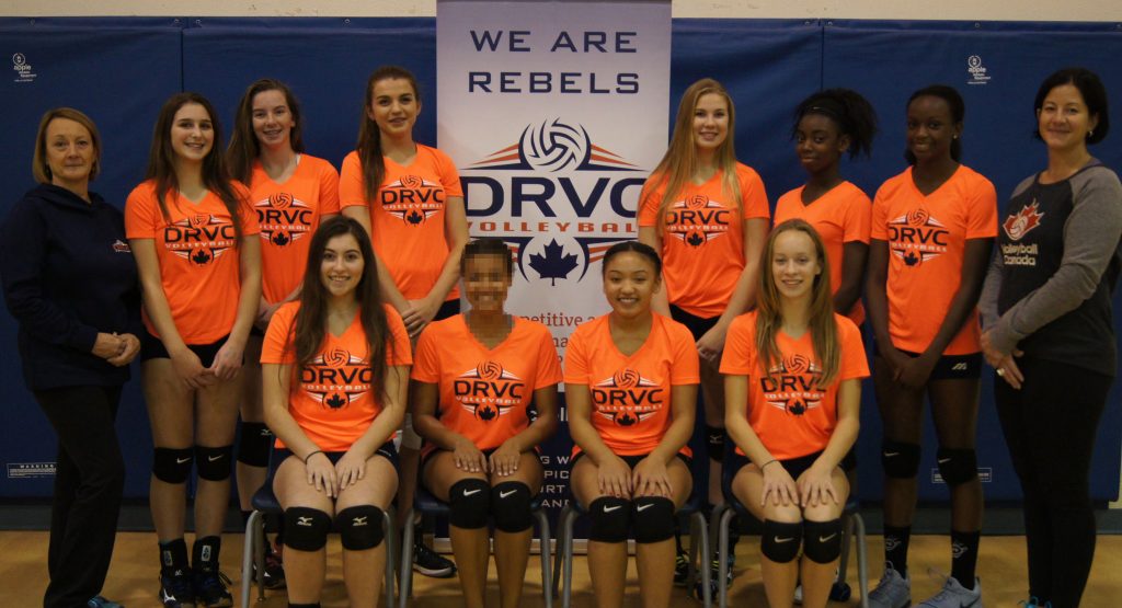 15U Girls Durham Rebels Volleyball Club